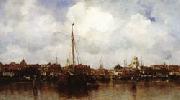 Dutch Town on the Edge of the Sea Jacob Maris